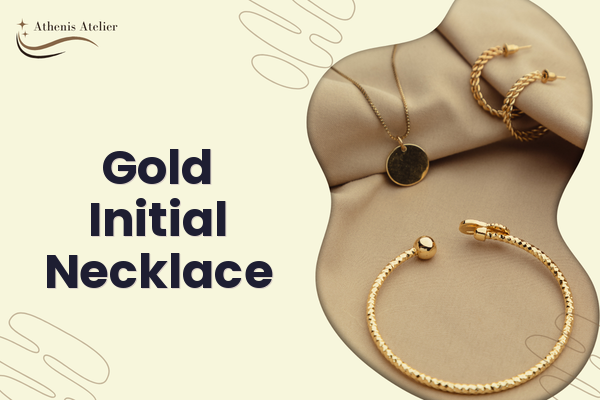 Gold Initial Necklace